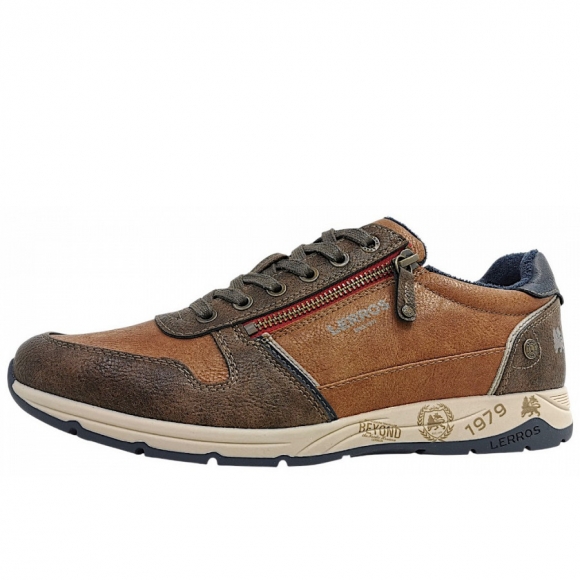 Lerros Schnürer in cognac 307