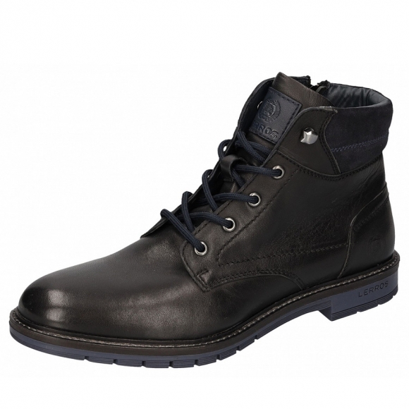 Lerros Schnürstiefel in schwarz