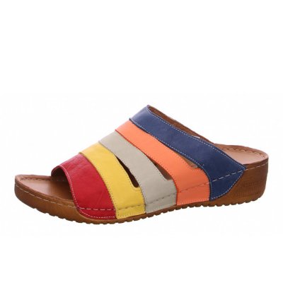 Libelle Pantolette in 30 rainbow multi Libelle Pantolette in 30 rainbow multi