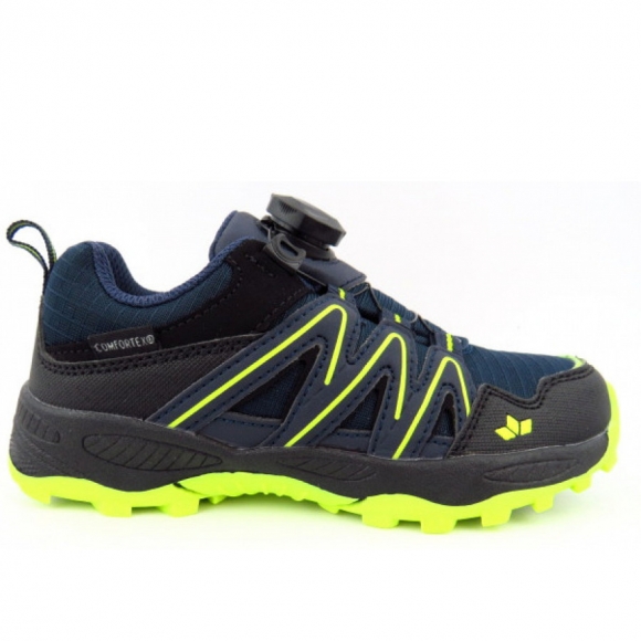 Lico Leander Wanderschuh in marine/schwarz/lemon
