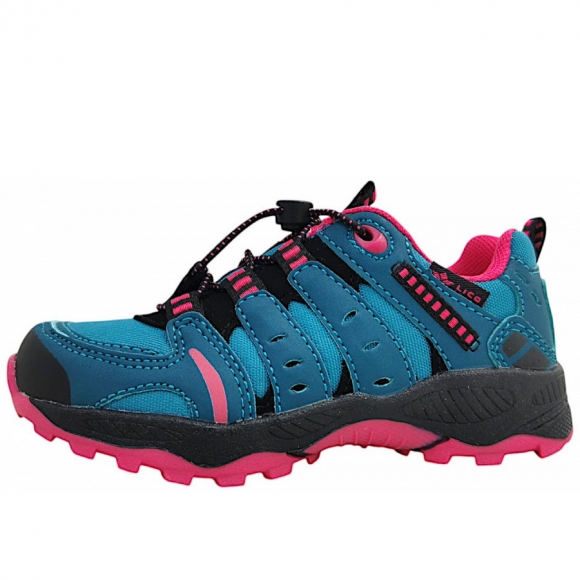 Lico Fremont Wanderschuh in petrol/schwarz/pink 2414