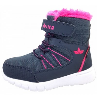 Lico Shalby VS Stiefel in marine/ pink Lico Shalby VS Stiefel in marine/ pink