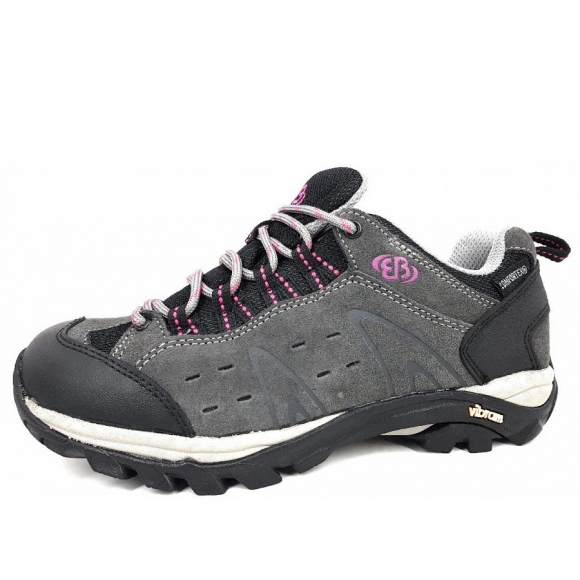 Lico Mount Bona Low Wanderschuh in grau / schwarz