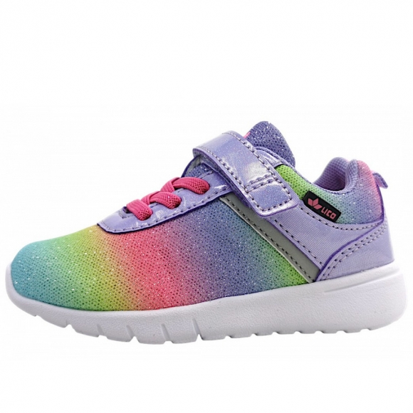 Lico Cakes VS Klettschuh in lila/rosa/türkis 3323