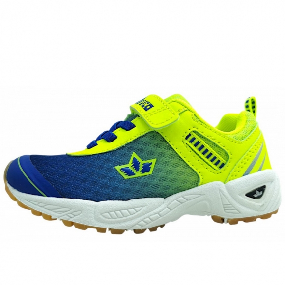 Lico Barney VS Laufschuh in blau/lemon 1007