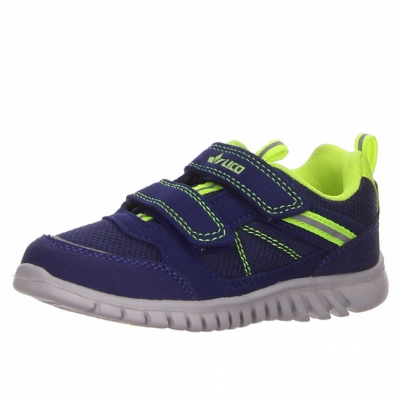 Lico Halbschuhe in blau kombi.