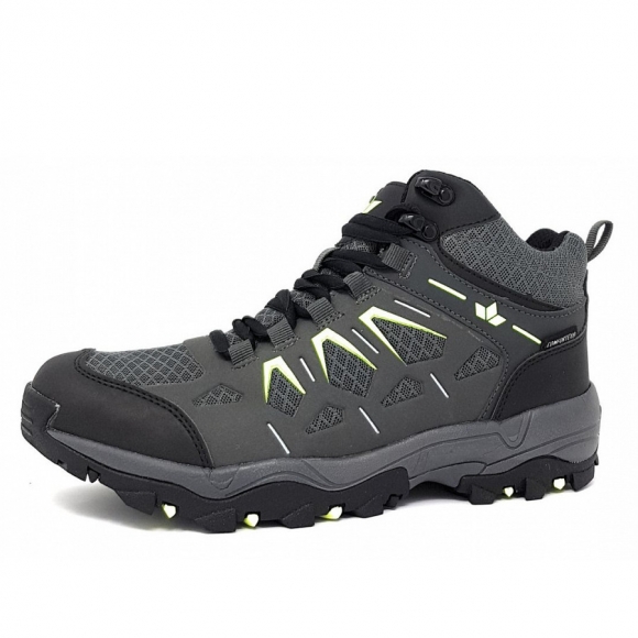 Lico Sierra high Wanderstiefel in grau kombi