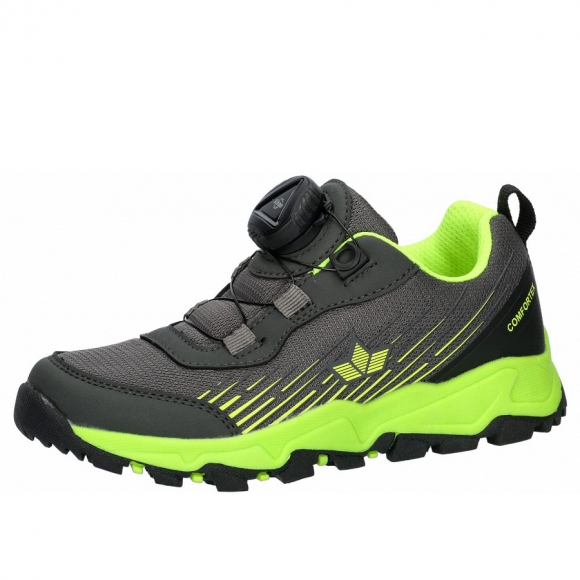Lico Lakeside Sportschuh in amthrazit lemon