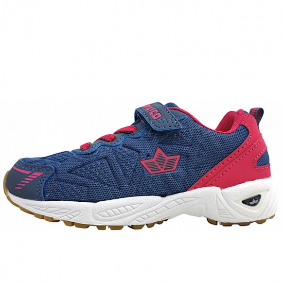 Lico Flori VS Sportschuh in grau/pink 7302