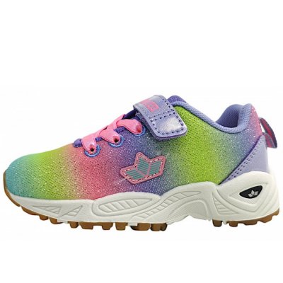 Lico Florina VS Klettschuh in 3323 lila/rosa/türkis Lico Florina VS Klettschuh in 3323 lila/rosa/türkis