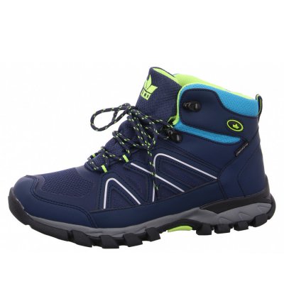 Lico Maine High Wanderstiefel in 1209 marine lemon
