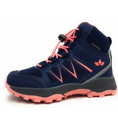 Lico Sonora High Schnürstiefel in blau/ lachs