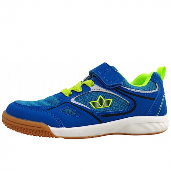 Lico Racine VS Klettschuh in blau/lemon