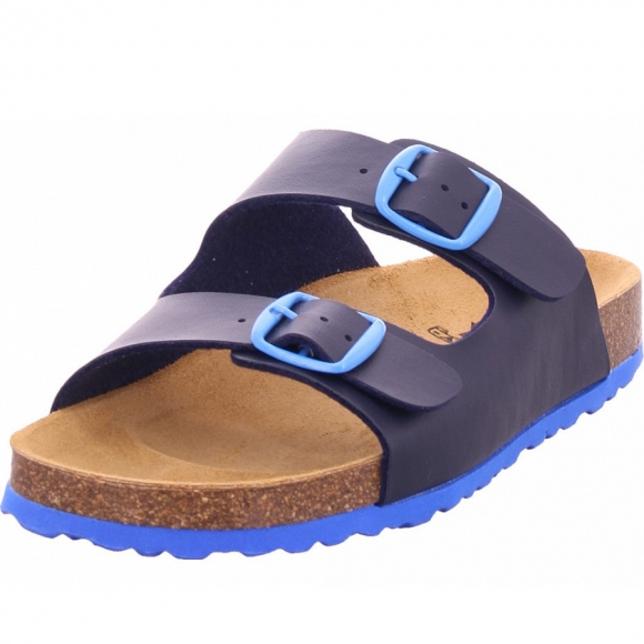 Lico bioline kids Pantolette in blau