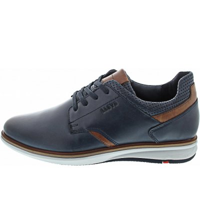 Lloyd Business Schuh in atlantic blue/brandy