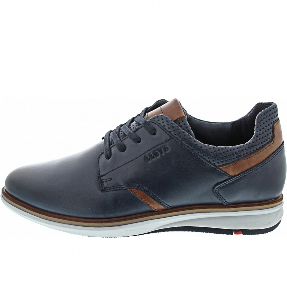 Lloyd Business Schuh in atlantic blue/brandy