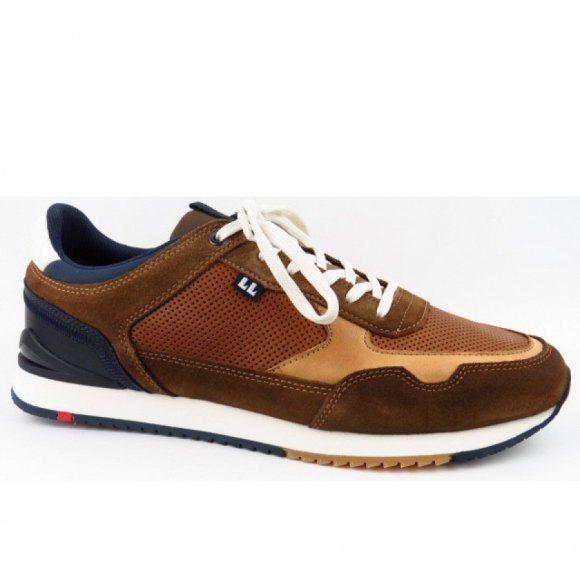 Lloyd EMILIAN Sneaker in 3 2 - CIGAR/CAPPUCINO/NEW
