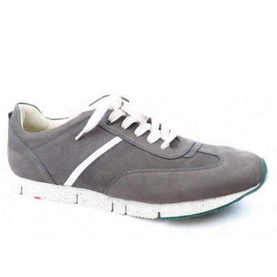 Lloyd Soft Nubuk anthrazit Sneaker in anthrazit/bottle
