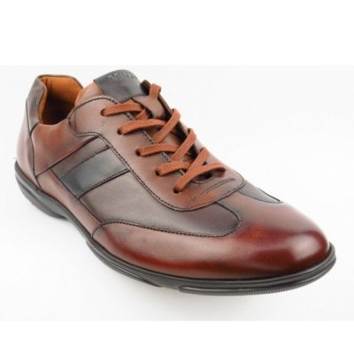 Lloyd BREVIS Vario Footbed sportlicher Schnürer in 3 3 - NOCE/EBONY/MIDNIGHT