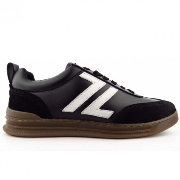 Lloyd ORBIT 77 sportlicher Schnürer in BLACK/WHITE