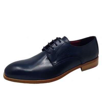 Lloyd Suffok eleganter Schnürer in atlantic blu LD Decksohle