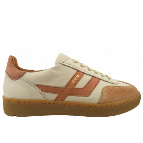 Lloyd Akari praline oak sportlicher Schnürer in PRALINE/OAT MILK