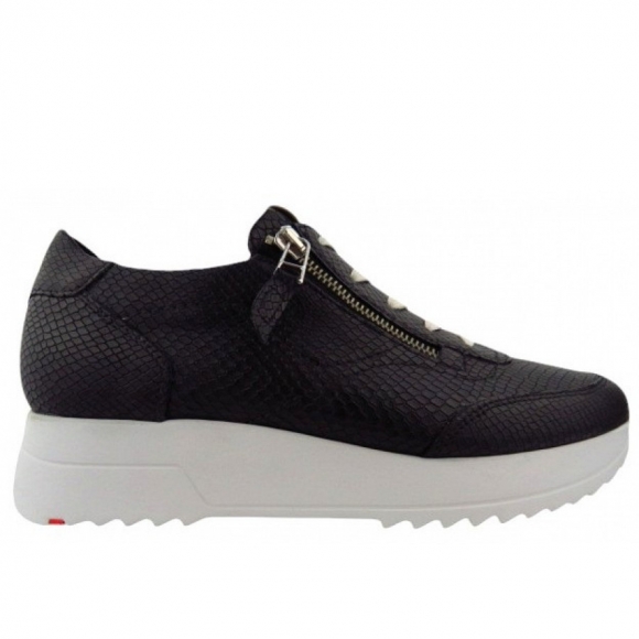 Lloyd Cobra Calf Sneaker in schwarz