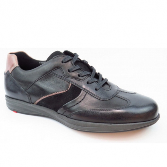 Lloyd Barbados- schwarz Sneaker in schwarz/grey