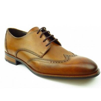 Lloyd SAMSON elegante Schnürer in COGNAC
