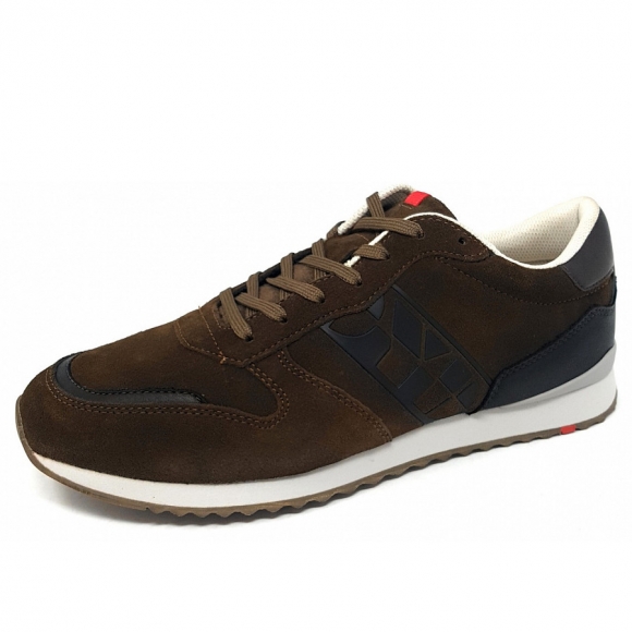 Lloyd Emotion Sneaker in tundra black teak