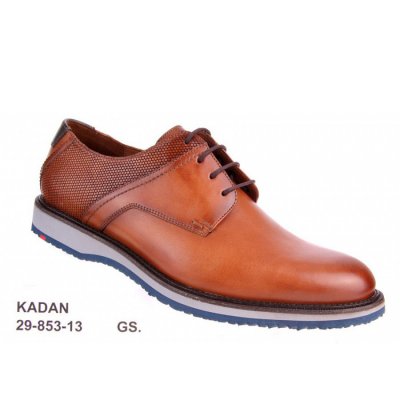 Lloyd Kadan cognac/pazifik XW eleganter Schnürer in COGNAC/PACIFIC