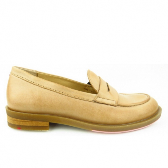 Lloyd Fleur Calf praline Slipper in PRALINE