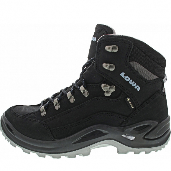 Lowa Renegade GTX Mid Ws Wanderstiefel in schwarz-eisblau