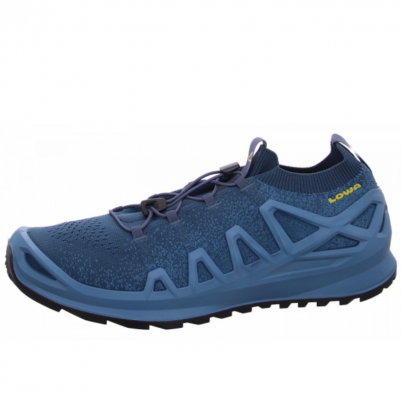 Lowa Fusion Lo Wanderschuh in 6047 blau senf