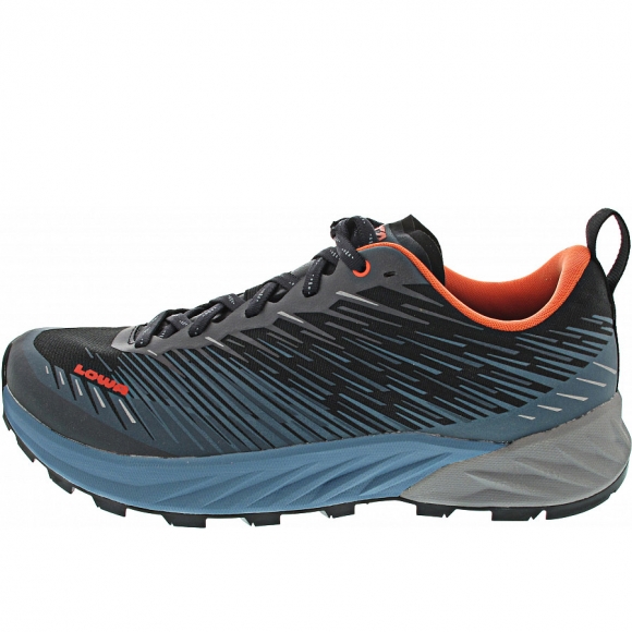 Lowa Amplux Wanderschuh in steelblue-flame