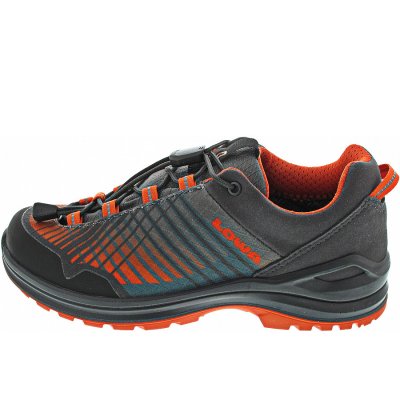 Lowa Carezza GTX Lo Jr Wanderschuh in anthrazit-orange Lowa Carezza GTX Lo Jr Wanderschuh in anthrazit-orange
