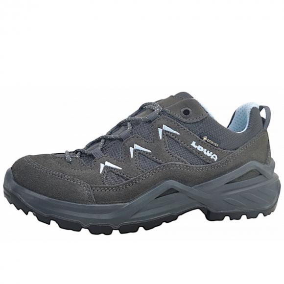 Lowa SIRKOS EVO GTX LO Ws Wanderschuh in 7971- Graphit/Blau