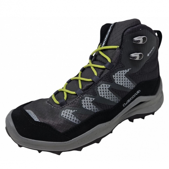 Lowa Maddox Pro GTX MID Wanderstiefel in schwarz limone
