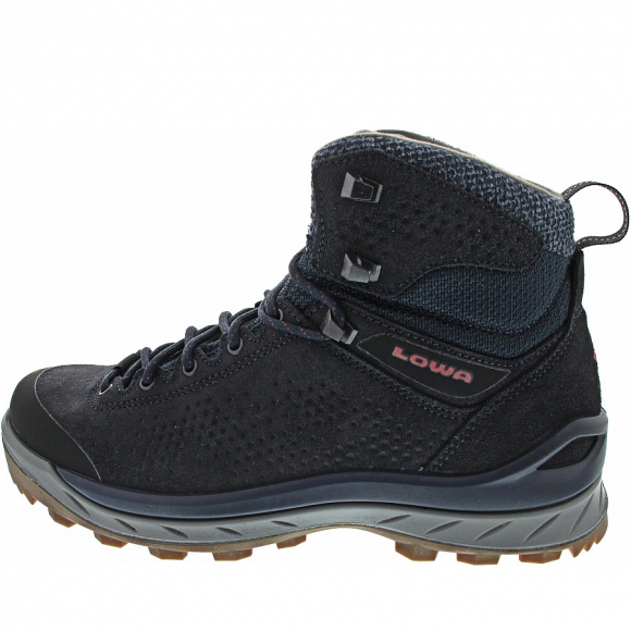 Lowa Callisto GTX Ws Schnürstiefel in navy-rotholz