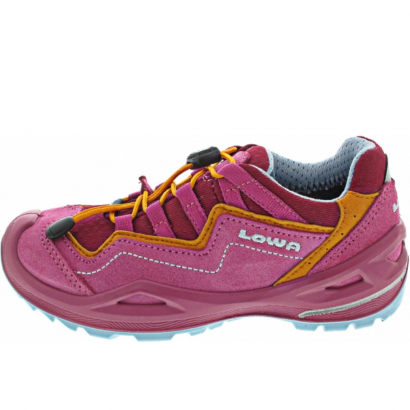 Lowa Robin EVO GTX Lo Wanderschuh in fuchsia-mango