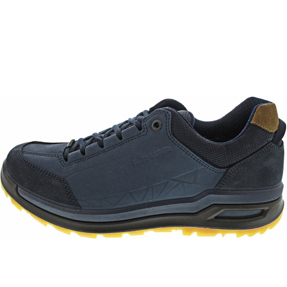 Lowa Bellagio GTX Lo Wanderschuh in navy-braun