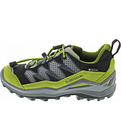 Lowa Maddox Pro GTX Lo Jr Wanderschuh in schwarz-limone