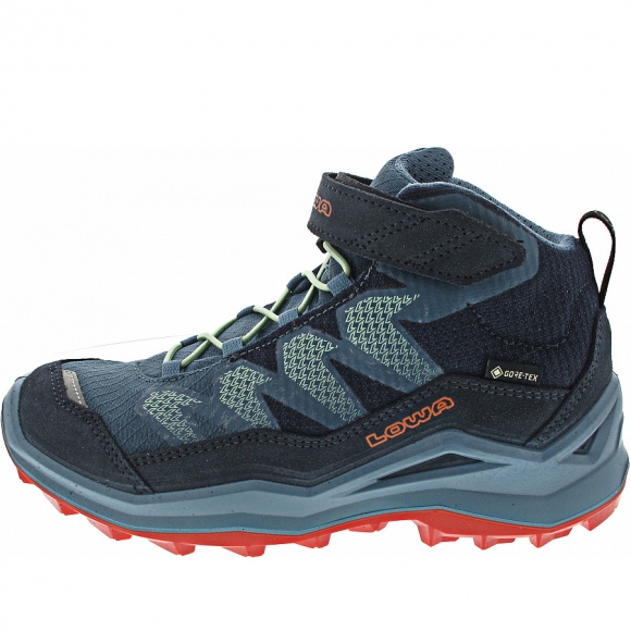 Lowa Maddox Pro GTX Mid VC Jr Wanderstiefel in navy-rauchblau