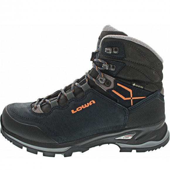 Lowa LADY LIGHT GTX Wanderstiefel in blau-mandarine