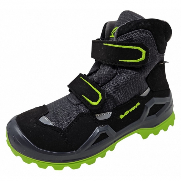 Lowa Milo EVO GTX Mid Jr. Wanderstiefel in limone grau