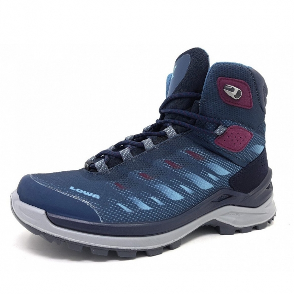 Lowa Ferrox GTX Mid Wanderschuh in 6917 navy/ eisblau