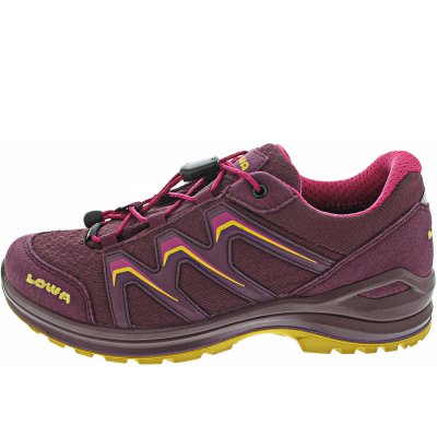 Lowa Maddox GTX Lo Junior Wanderschuh in grape-fuchsia
