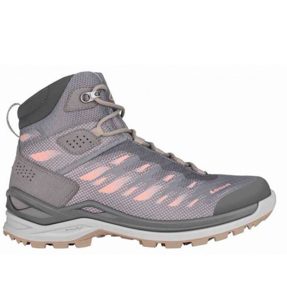 Lowa Ferrox GTX Mid Wanderschuh in grau rose