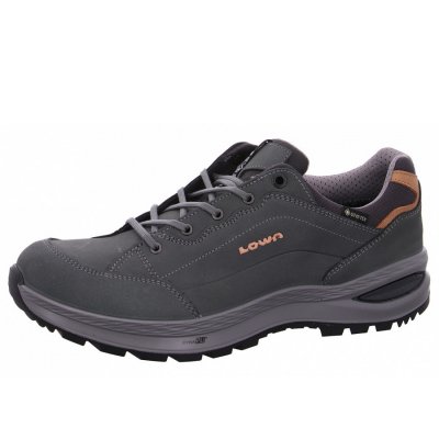 Lowa Renegade Evo GTX Mid Wanderschuh in 9675 graphit/aprikose Lowa Renegade Evo GTX Mid Wanderschuh in 9675 graphit/aprikose