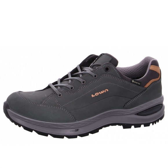 Lowa Renegade Evo GTX Mid Wanderschuh in 9675 graphit/aprikose